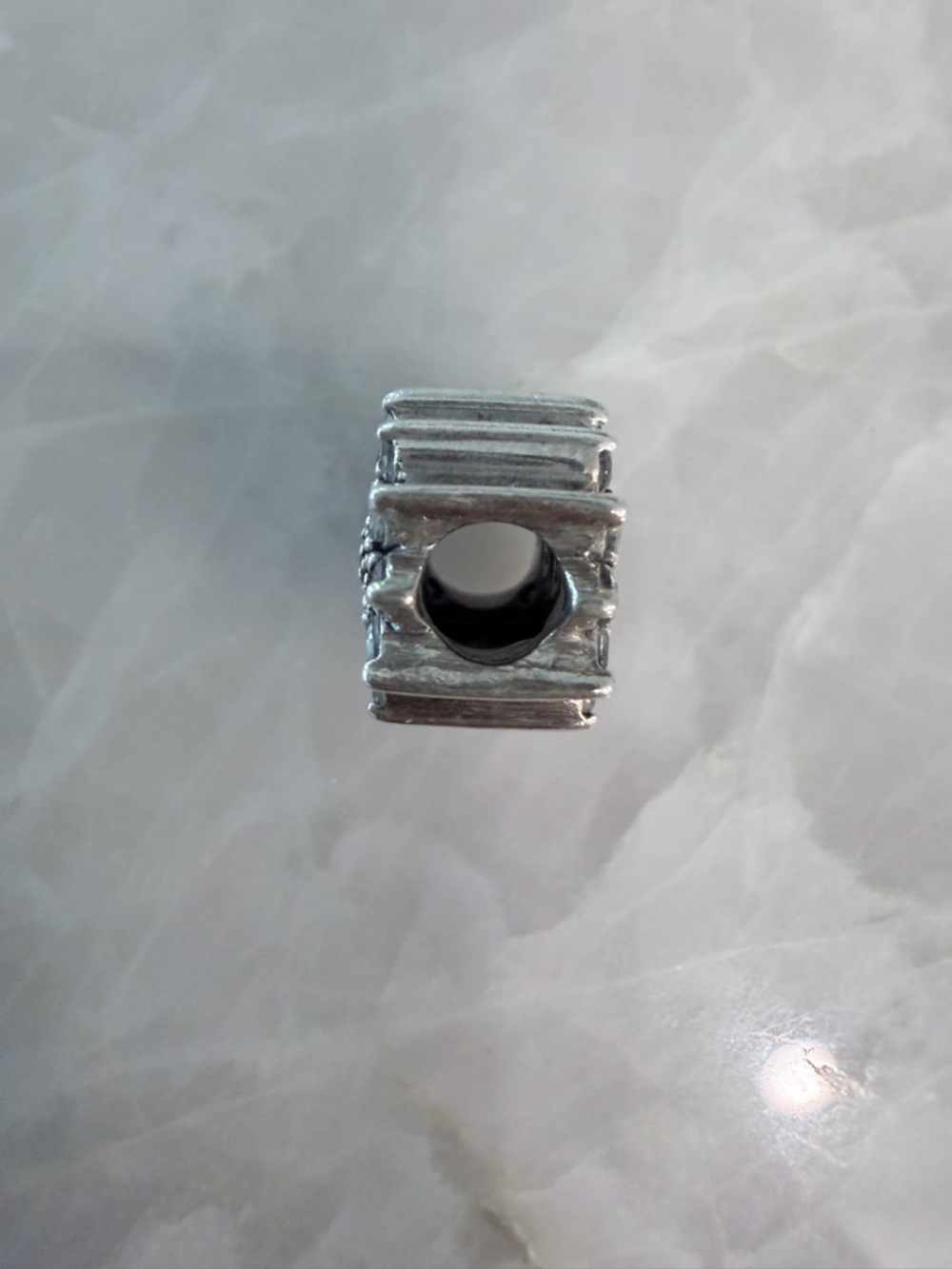 Pandora Silver Retired Snowflake - Sparkling Cubic Zirconia - Picture 2 of 3